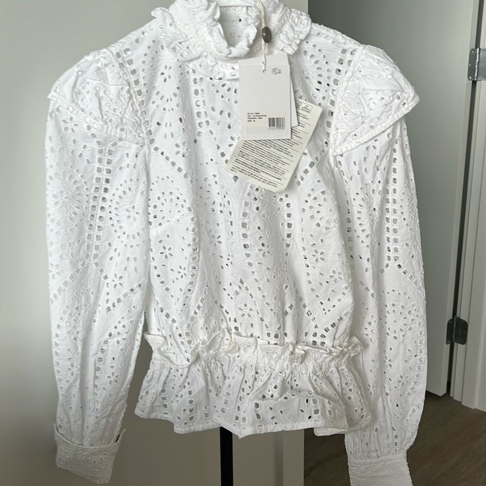 Ganni shirt DE32 NWT